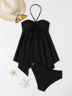 Subtly Elegant Swimsuit with a Refined Vintage Look