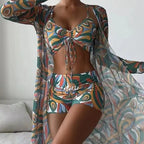 Subtly Elegant Bathing Suit with a Refined Vintage Look