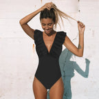 Casually Elegant Bathing Suit with a Refined Edge