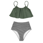 Auristela® | Colorful Bikini With Ruffles