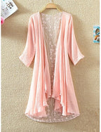 Swimwear Cover Up Rash Guard Tankini Top Dress Swimsuit Ruched Lace Patchwork Vacation Beach Wear V Neck Long Sleeve Bathing Suits