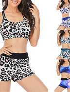 Tankini Two Piece Swimsuit Backless Criss Cross Swimwear Swimwear Red Royal Blue Breathable Quick Dry Lightweight Sleeveless - Swimming Surfing Beach Summer Spring