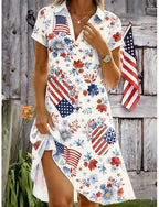 American Independence Day Swimwear Tankini 2 Piece High Waist Swimsuit Backless Vacation Beach Wear Geometric U Neck Sleeveless Bathing Suits
