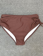 Swimwear Stretchy Boxer Shorts Cheeky Swimsuit Vacation Beach Wear Color Sleeveless Bathing Suits