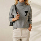 2118 light gray black heart