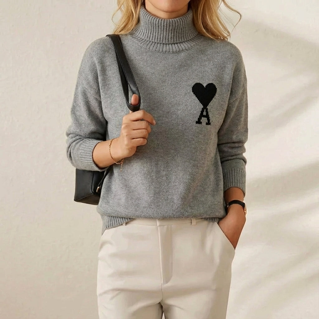 2118 light gray black heart