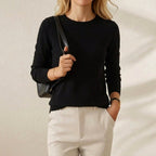 Black-round neck