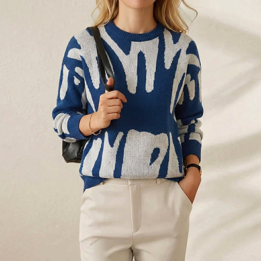 Blue And White