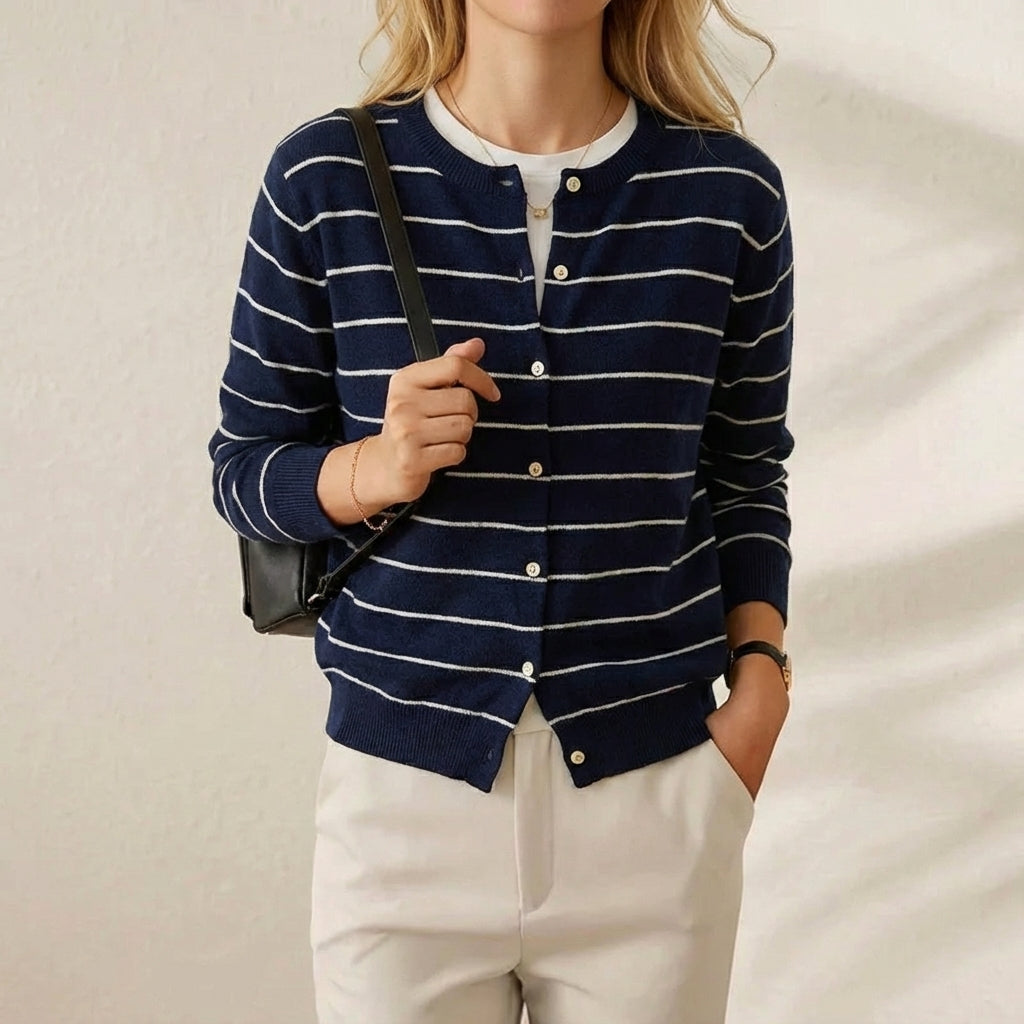 Navy Blue Strip