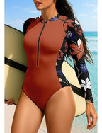 Standard Rash Guard Upf50+ Quick Dry Lightweight Long Sleeve Bodysuit Swim Shirt Surfing Canoeing Beach Summer