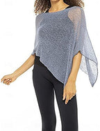 Swimwear Cover Up Rash Guard Swimsuit Patchwork See Through Vacation Beach Wear Plain Round Neck Sleeveless Bathing Suits
