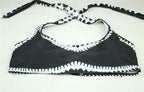 Johana® | Black and White Bandeau Bikini