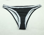 Johana® | Black and White Bandeau Bikini